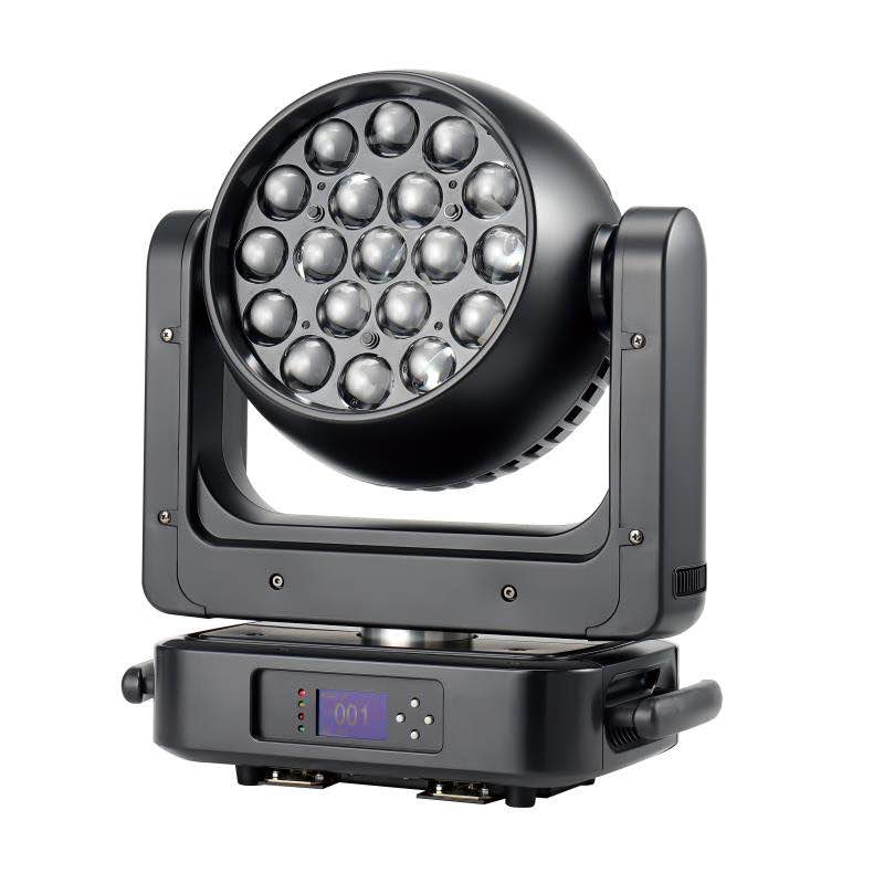 19x25W RGBW 4in1 Moving Head Light LED Beam Wash Zoom Effect Stage Lights Architectural Lighting