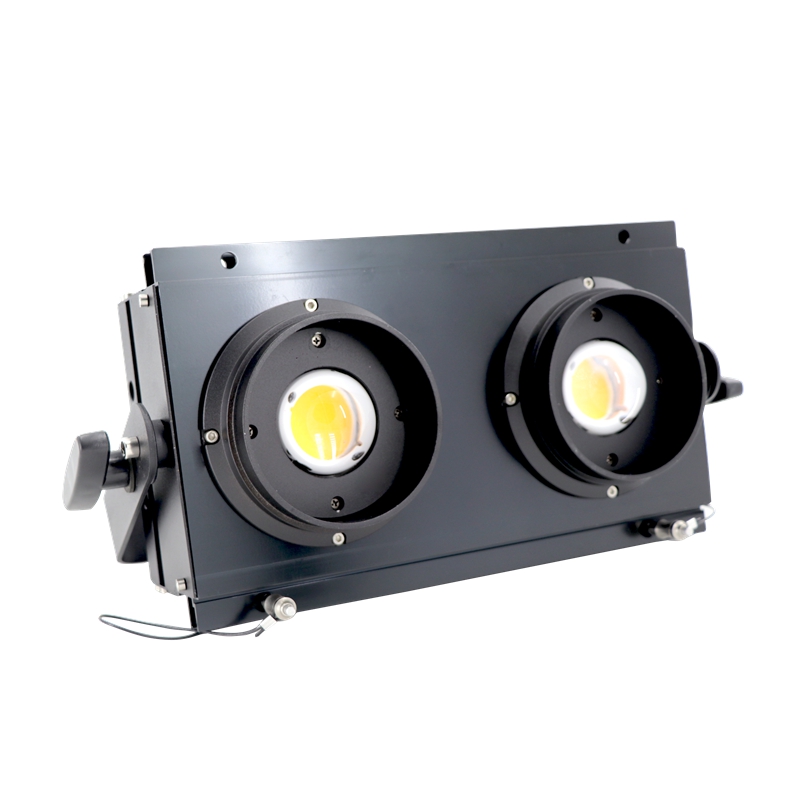 IP65 Waterproof 150W LED Blinder Light Two Eyes Stage Spotlights for Performances & Landscape Application