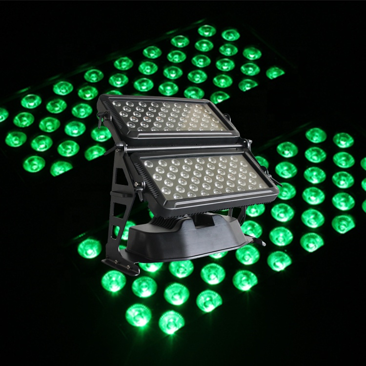C-5 High Power DMX 96X10w 4 in 1 High Lumen 96x10w Rgbw 4in1 Led Outdoor Flood Light Stage Lights