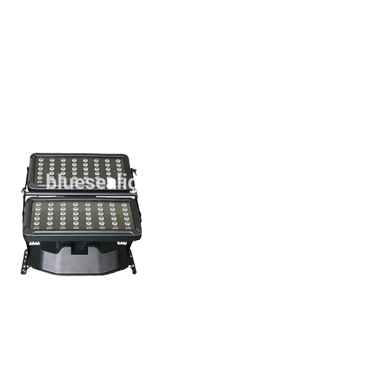 IP65 Outdoor RGBWAUV 6in1 LED City Color Light Projector for Building Projects DMX512 Control Mode