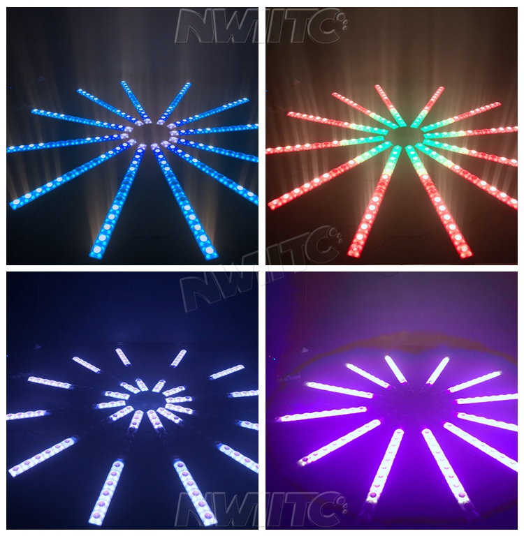 DJ 14x3W Warm White RGB 5050SMD Pixel Wall Washer Led Beam bar Light