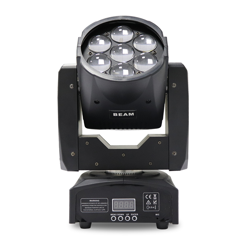 Mini 7x12W LED Moving Head Light for Stage & DJ