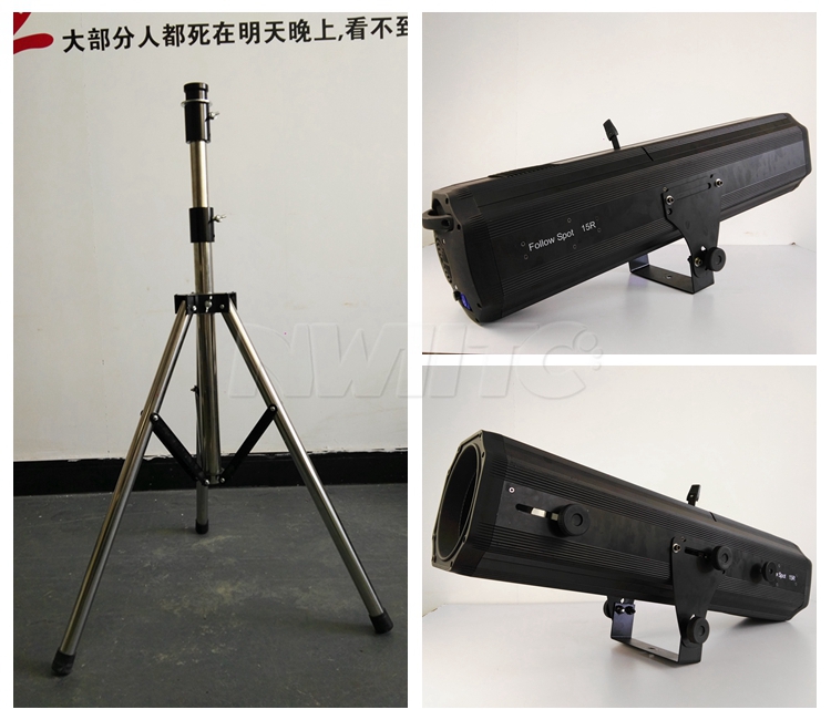 O-8 Professional 330W 15R / 350W 17R DMX512 Follow Spot Stage Light