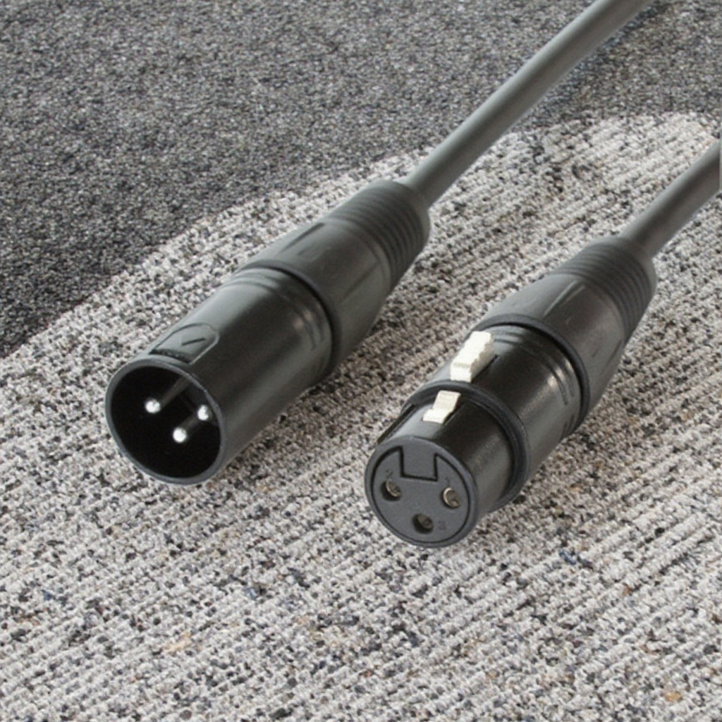Pro Stage Indoor DMX Lighting 3pin 5pin XLR Cable Power Distribution Equipment