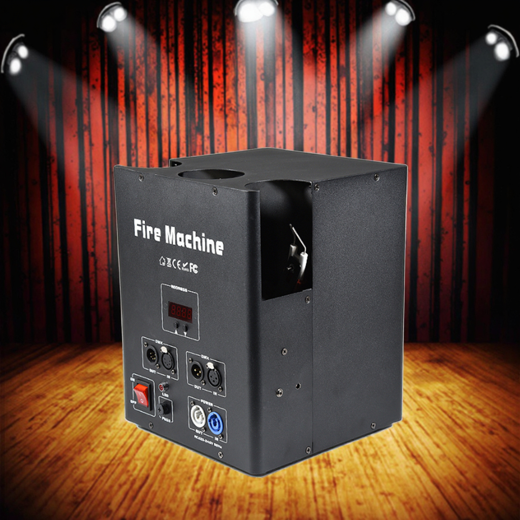 Single Head Flame Fire Machine with DMX Control Mode