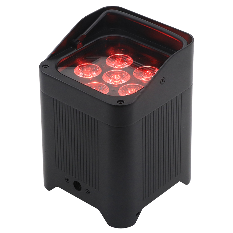 6x18W RGBWA UV 6in1 Battery Wireless LED Par Light – DMX Control for Party, DJ, KTV & Nightclub Stage Lighting