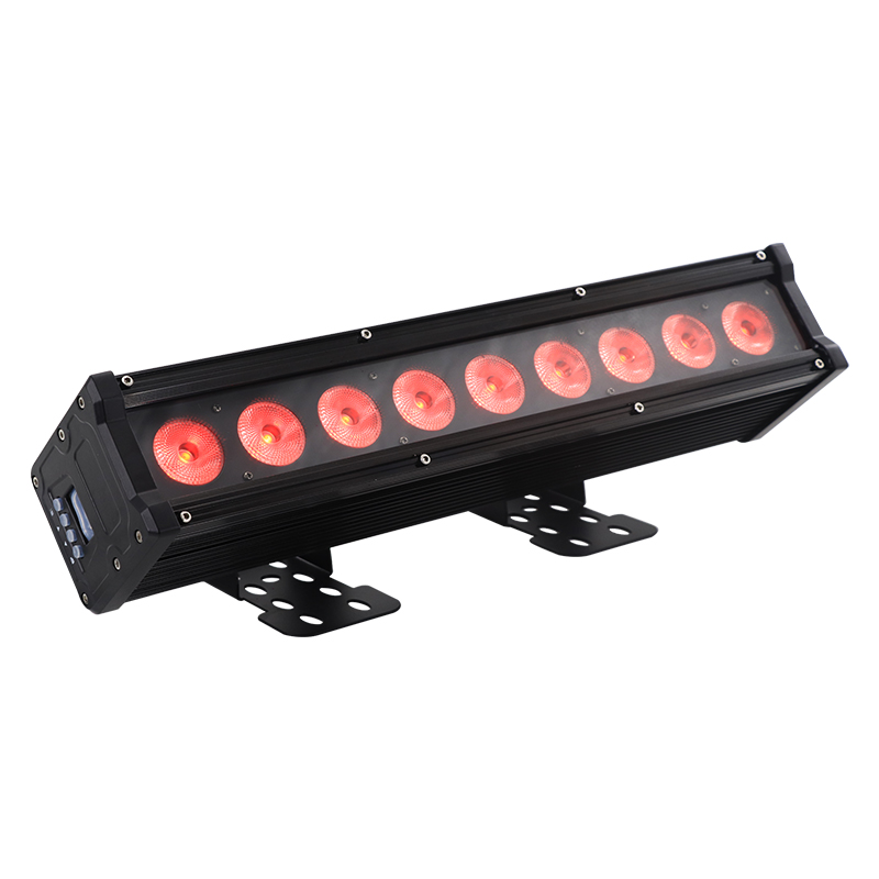 L-94 Outdoor Wireless WIFI 9x18W 6in1 Battery Powered Led Wall Washer Lights Stage Light