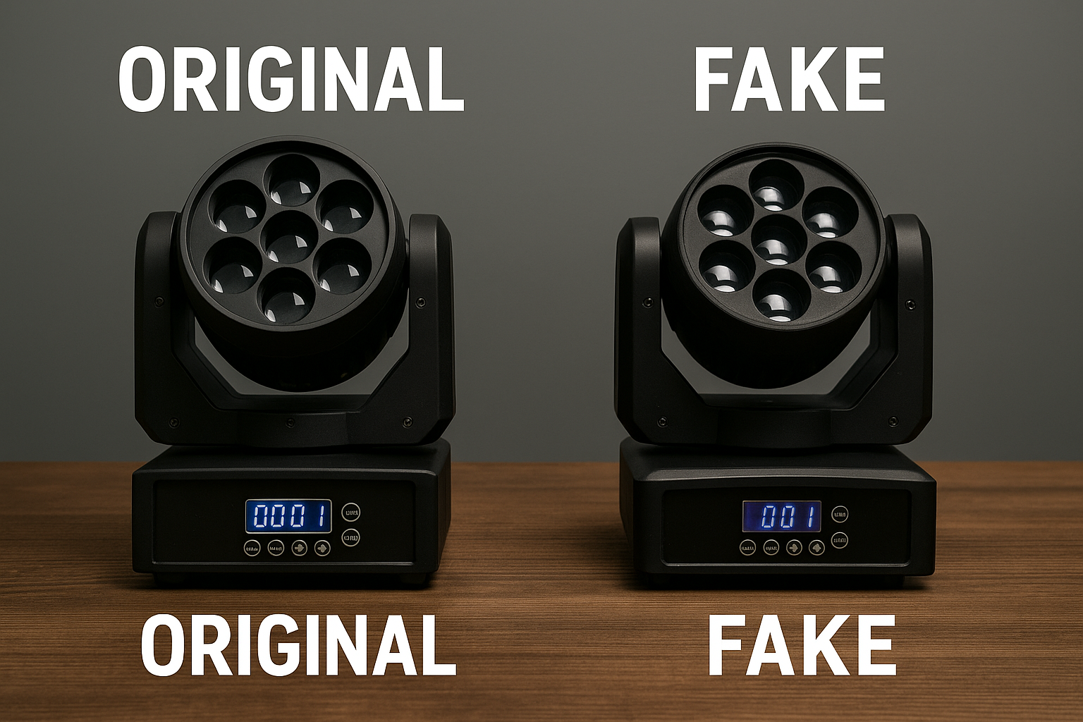 Identifying Counterfeit Fixtures in Online Purchases