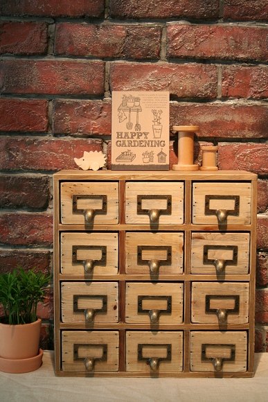 Tabletop Wooden Drawer Cabinet