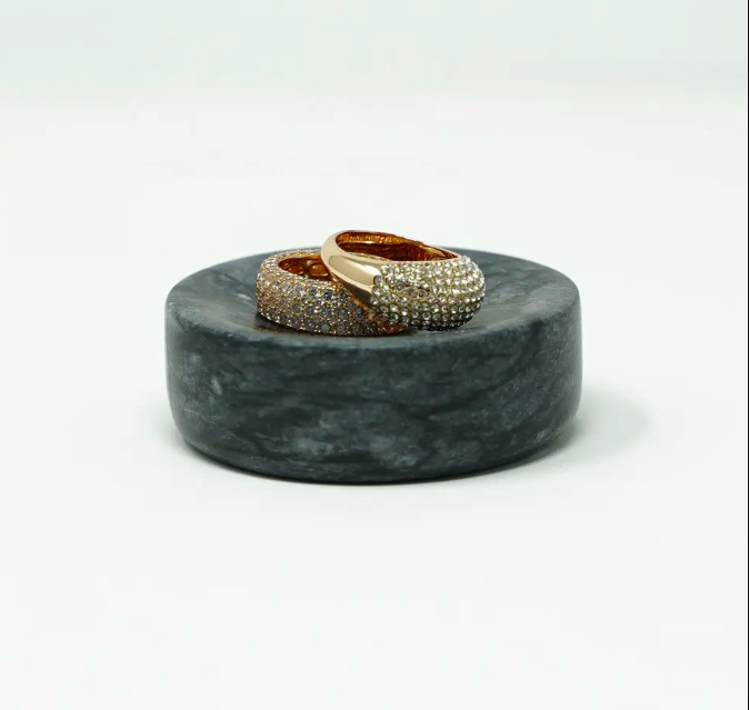 Marble Tabletop Jewelry Organizer
