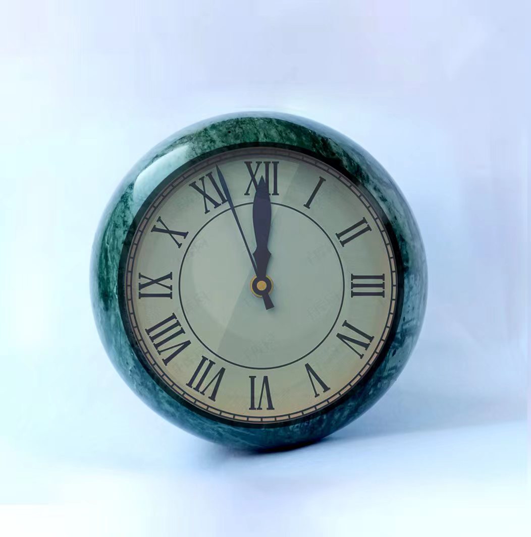 Marble Table Clock