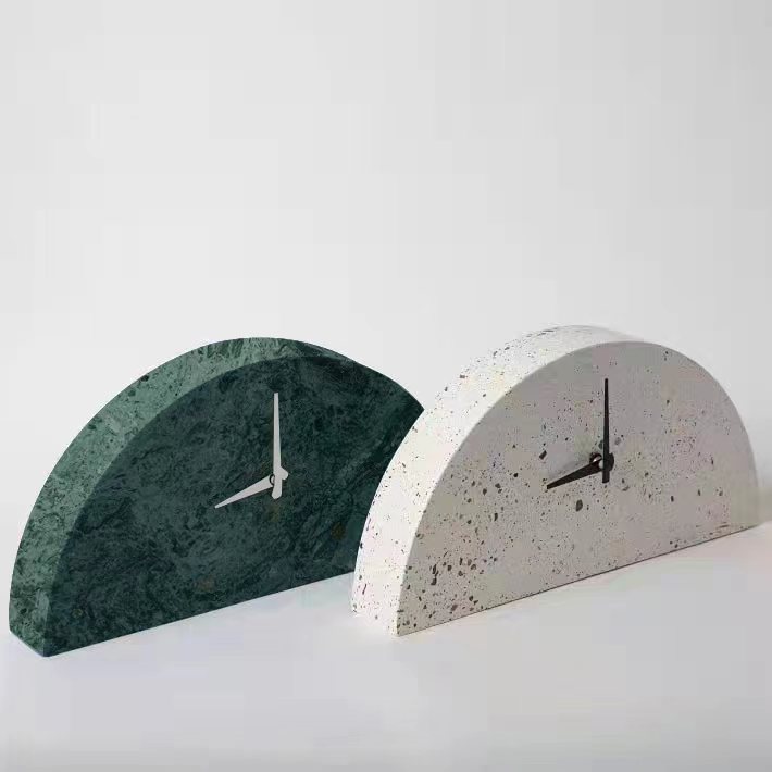 Marble Table Clock