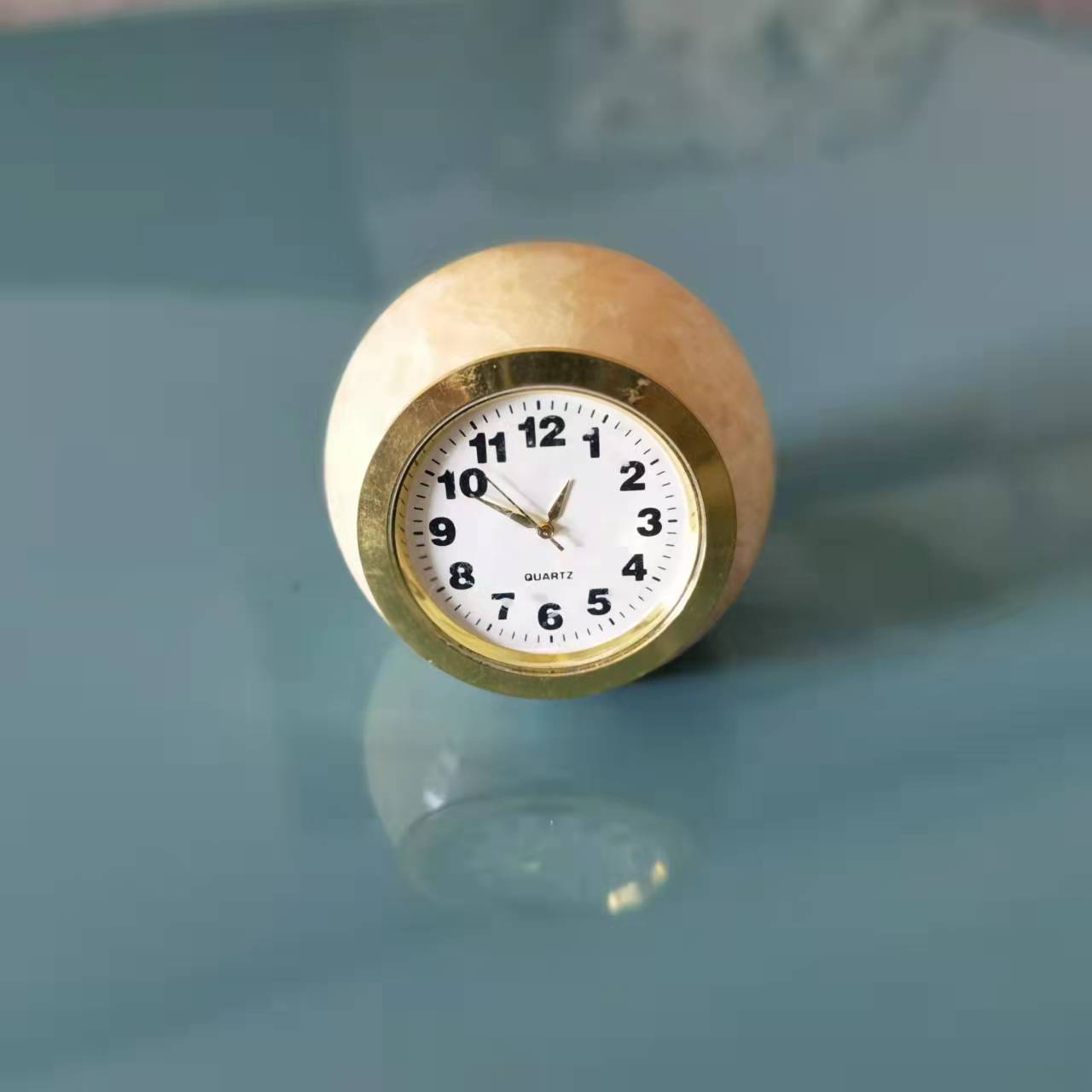 Marble Table Clock