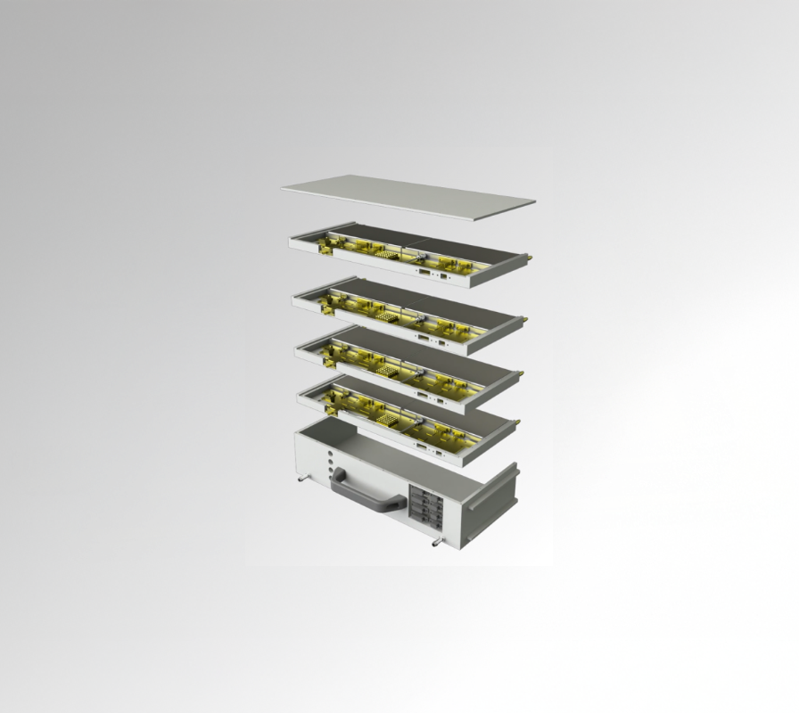 Brick-type Active Subarray