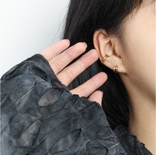 Classic Hoop Earrings for Women Girl 925 Sterling Silver Not Fade Earrings Korea Fashion Jewelry OEM/ODM