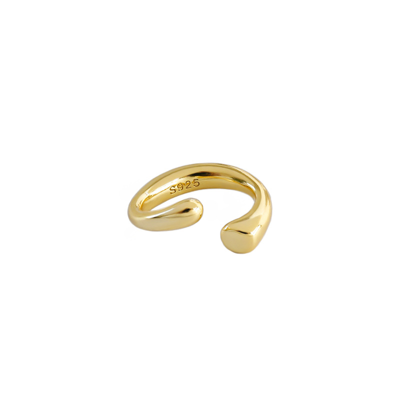 925 Sterling Silver Hoop Cartilage Earrings Female Trendy Hoop Clip On Earrings Wholesale OEM/ODM (Single)