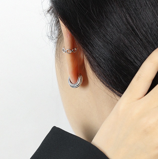 Shell Shape Hoop Earrings for Women Girl Not Fade Earrings Korea Fashion Jewelry Piercing Ear OEM/ODM