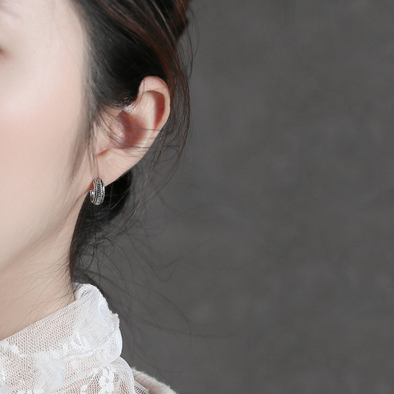 Women Elegant Hoop Earrings Fashion Earrings Girls' Jewelry Hot Sale OEM/ODM