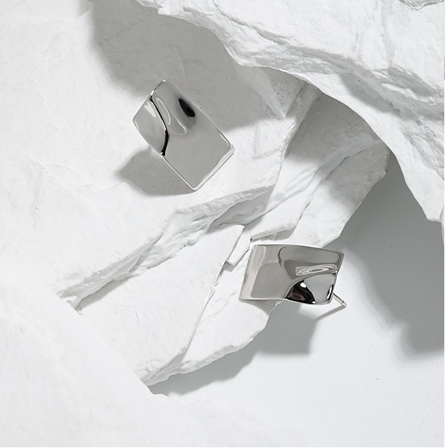 Wholesale Fashion Sterling Silver Earrings High Quality Elegant Cute Women Wedding Classic Jewelry Lovly Gift