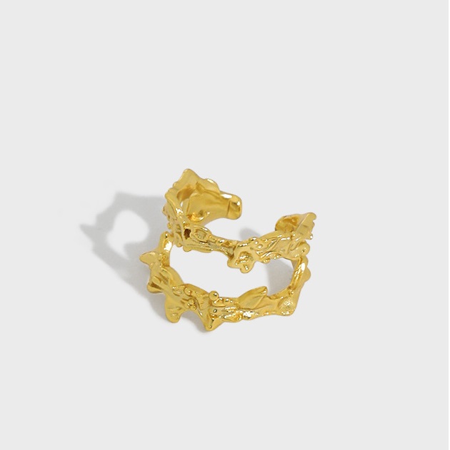 Women Elegant Hoop Earrings Fashion Earrings Girls' Jewelry Hot Sale (Single)