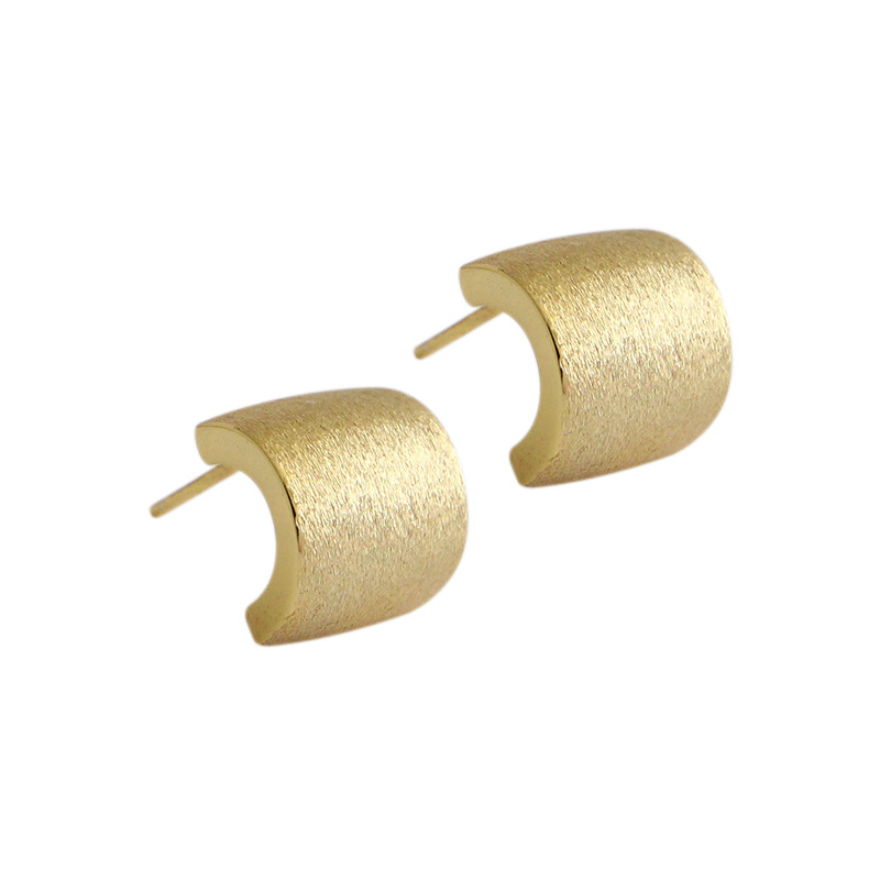 925 Sterling Silver Stud Earrings Women Girl Gift Girl Gold Piercing Earrings Jewelry Factory Wholesale OEM/ODM