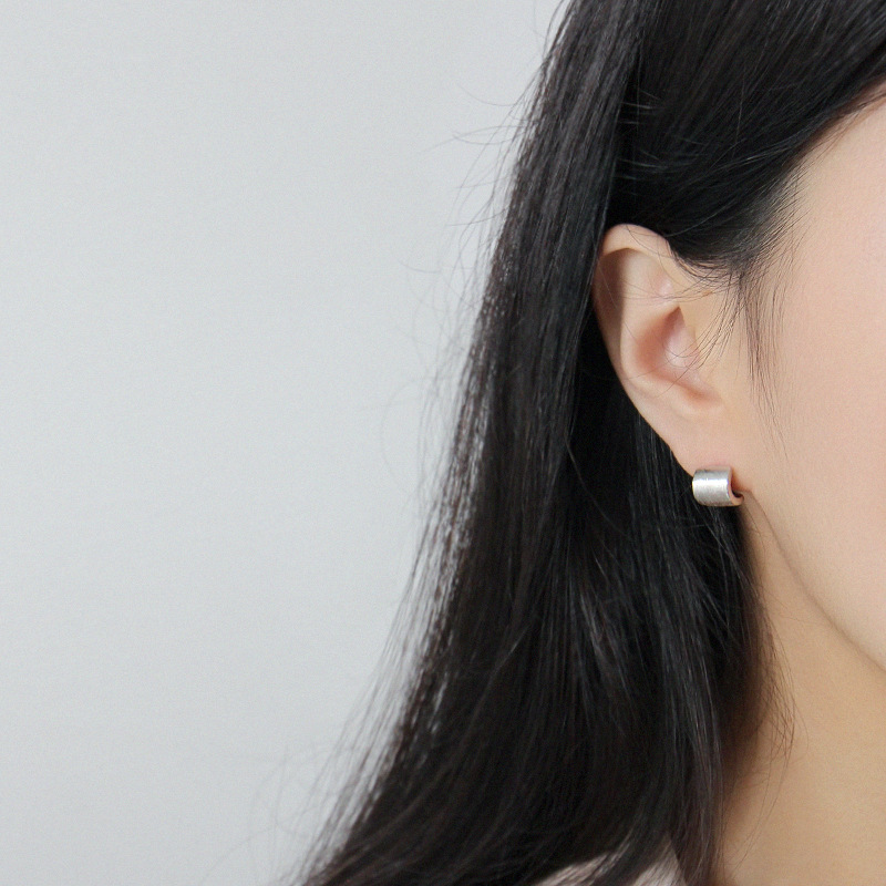 925 Sterling Silver Stud Earrings Women Girl Gift Girl Gold Piercing Earrings Jewelry Factory Wholesale OEM/ODM