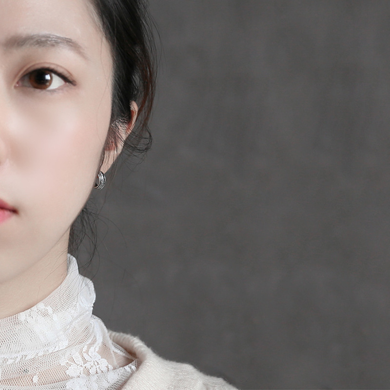 Women Elegant Hoop Earrings Fashion Earrings Girls' Jewelry Hot Sale OEM/ODM