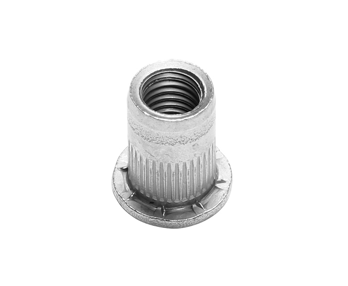Round,Knurled,Flat Head