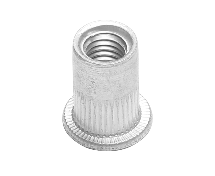 Round,Knurled,Flat Head