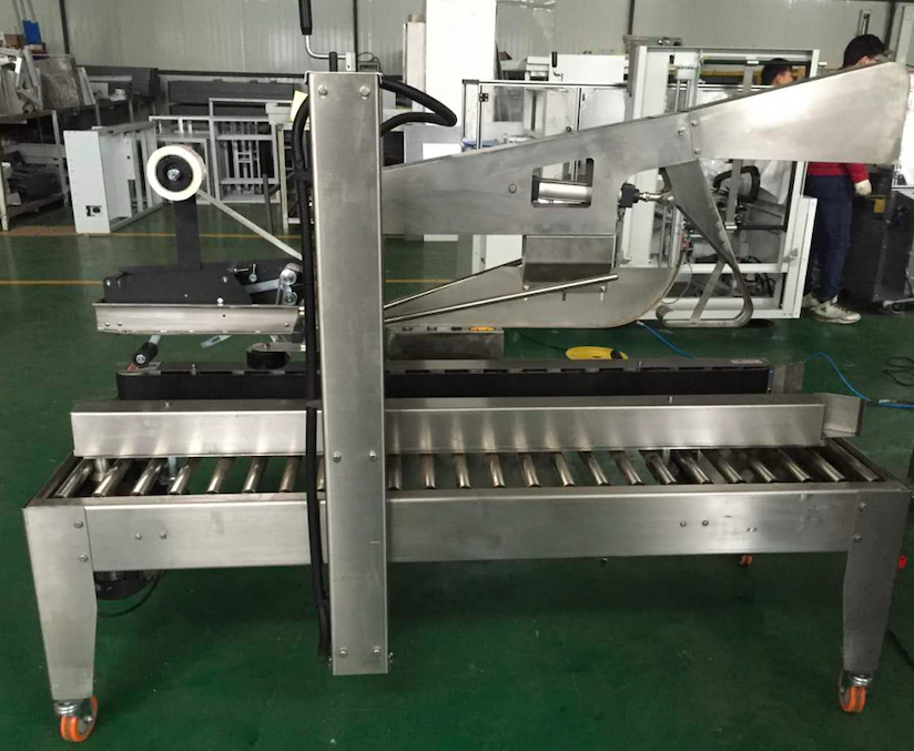 Semi-Automatic Stainless Steel Folding Flap Case Sealer MT-6605SS