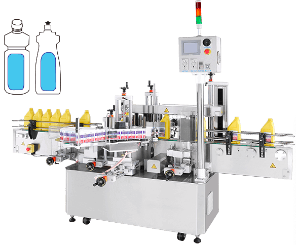 Two sides labeling machine MT-6000