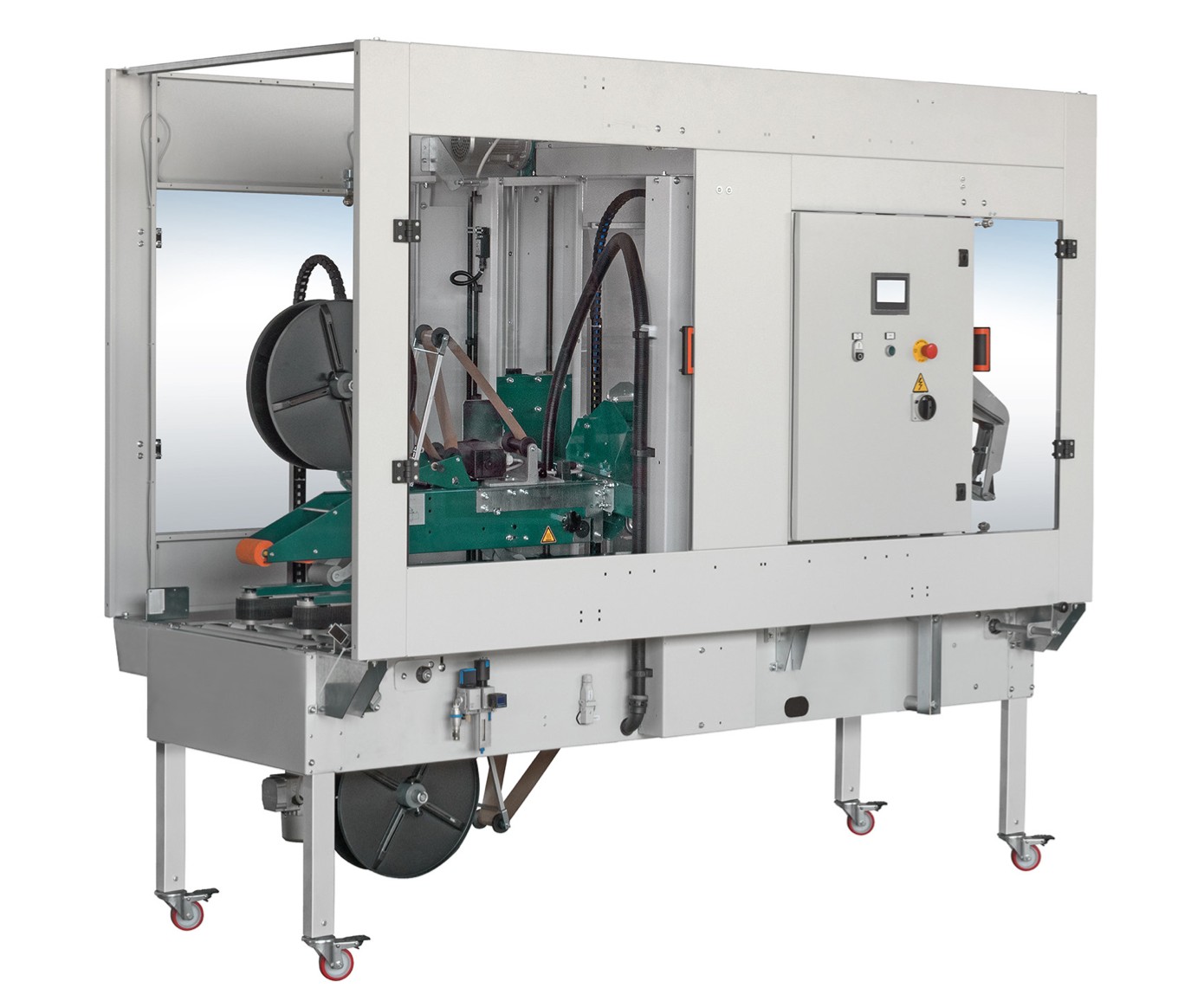 Automatic Water Activated Flap Folding Case Sealer MT-6605WAT