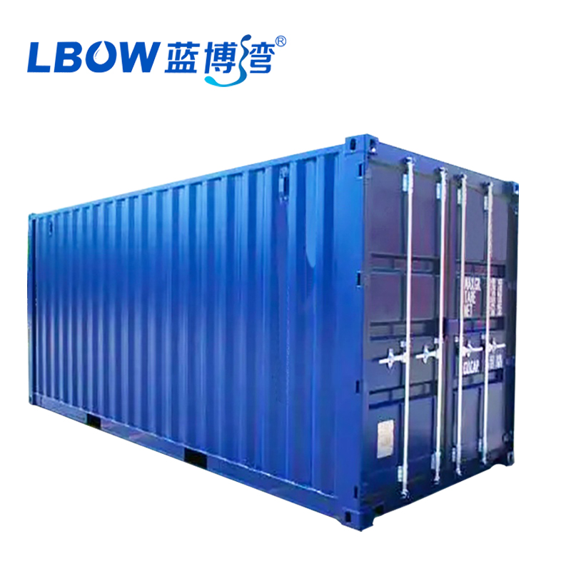 Containerized Integrated Water Purification Plant Ro Water System Reverse Osmosis Water Treatment Plant