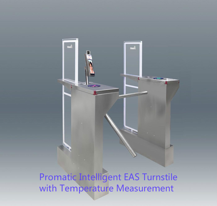Intellignet EAS turnstile with Temperature Measurement