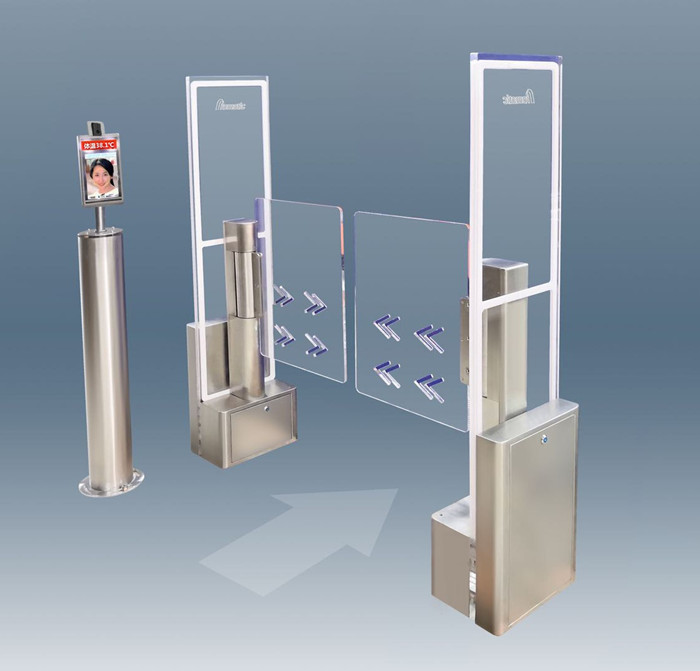 PEG021 EAS Acrylic smart barrier gate