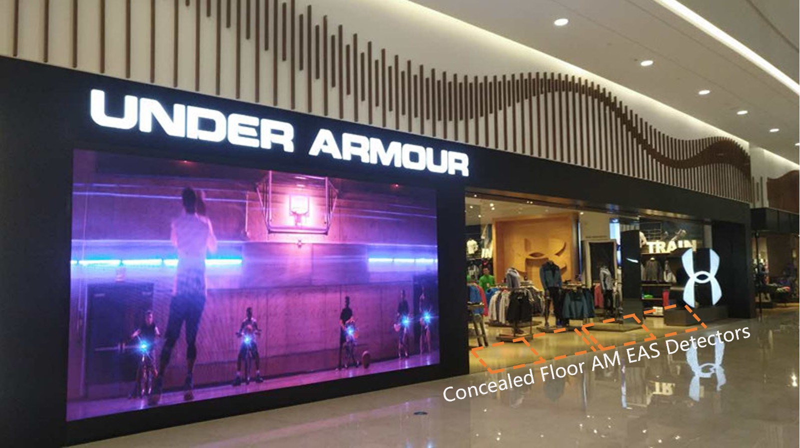 Concealed Promatic Floor AM EAS Detectors