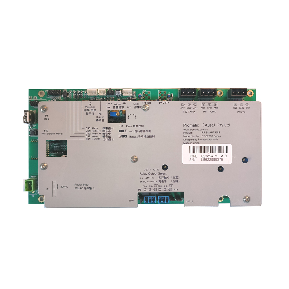 6230SA (8.2MHz) RF EAS Main Board, Promatic
