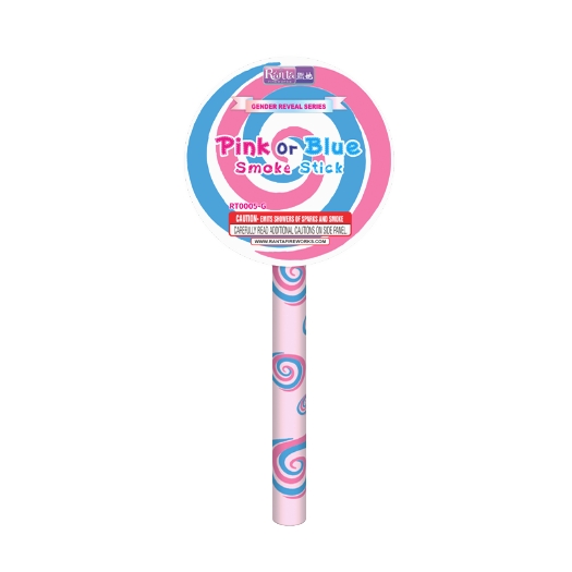 Pink or Blue Smoke Stick (Pink) RT0005-G