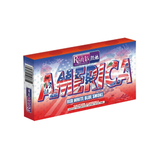 color assorted smoke fireworks America RT0009 from Ranta Fireworks