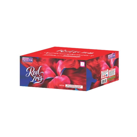 2026 New 500 gram fountains fireworks Red Iris RT4004 from Ranta Fireworks