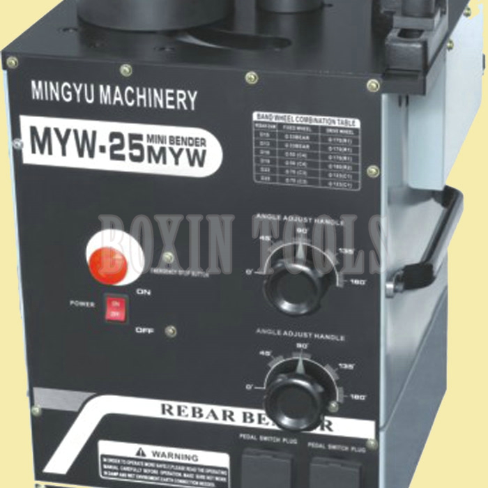 MYWA-25 Portable Steel Bar Bender (Double Angle )