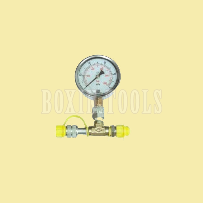Hydraulic pump gauge