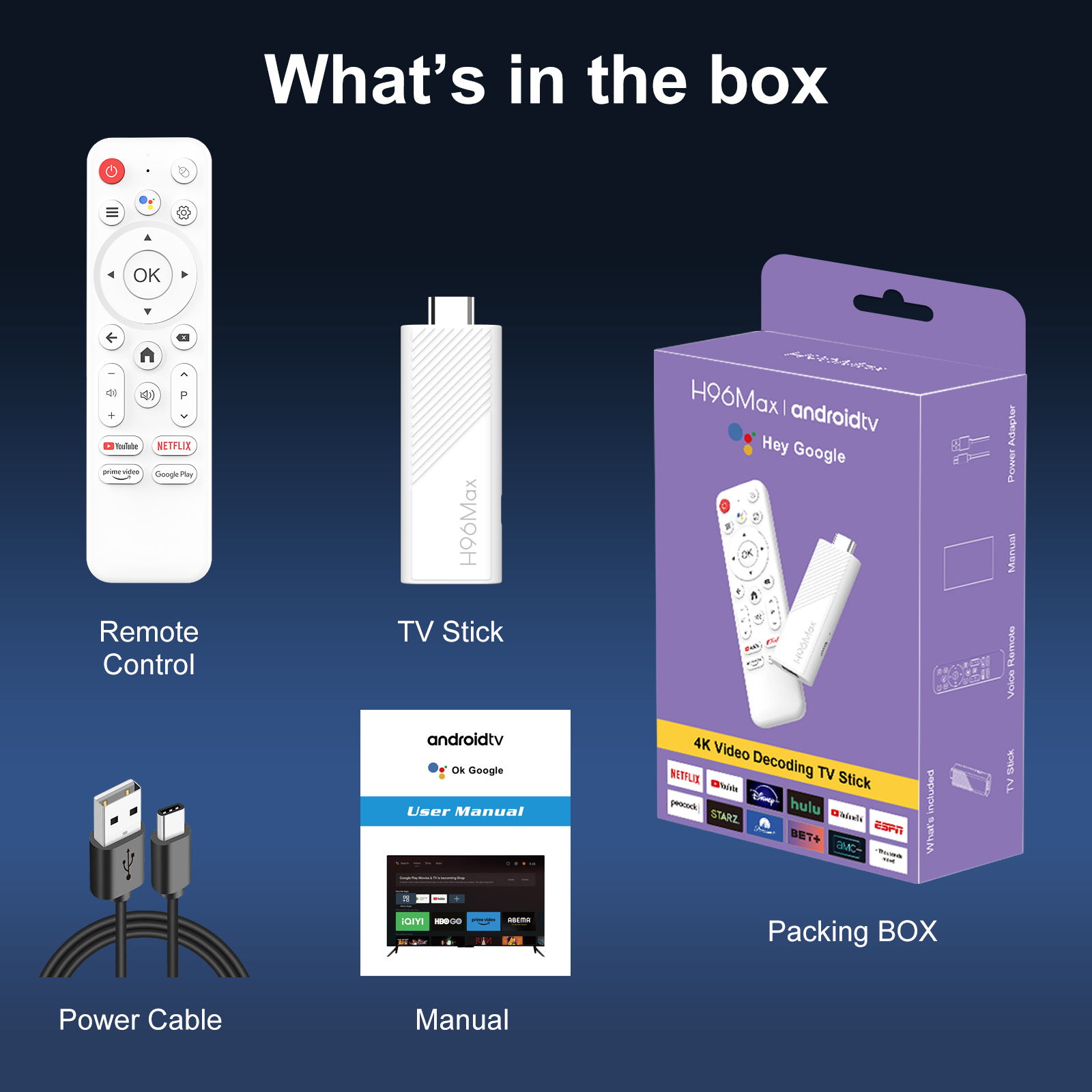 plug and play 4k tv stick for home theater