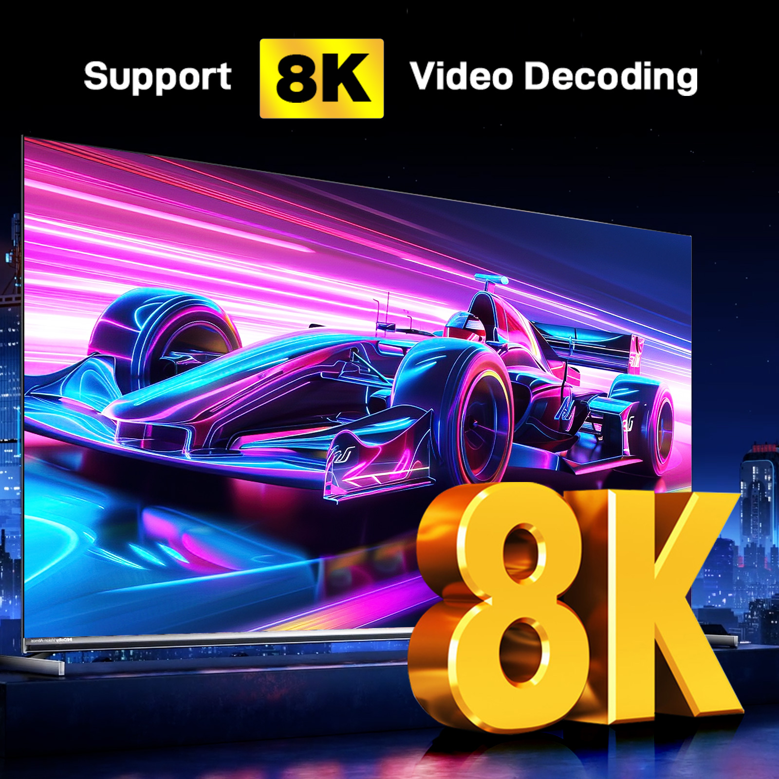 8k tv box android