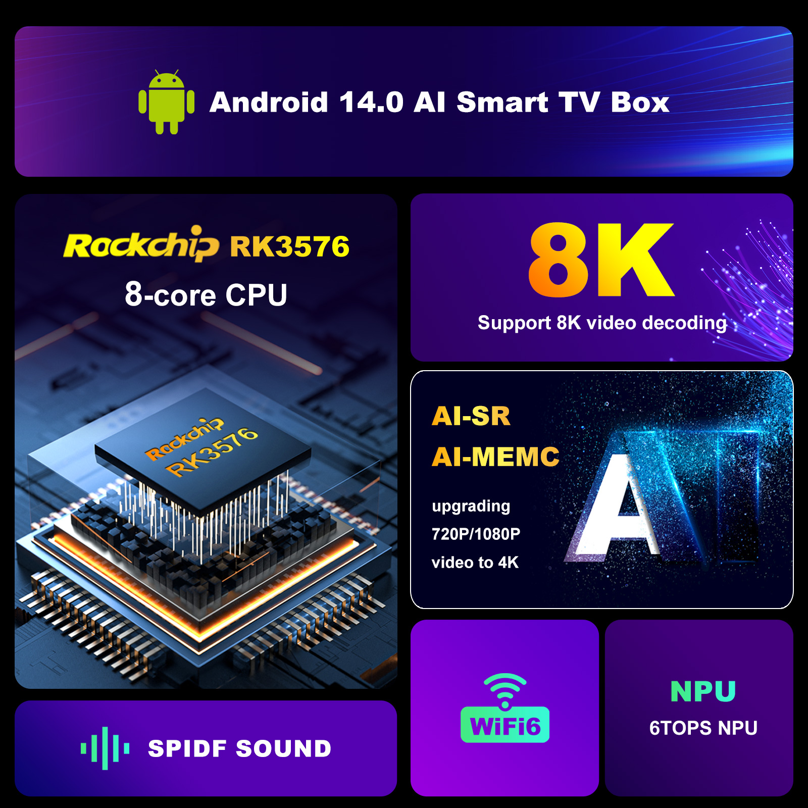 octa core tv box
