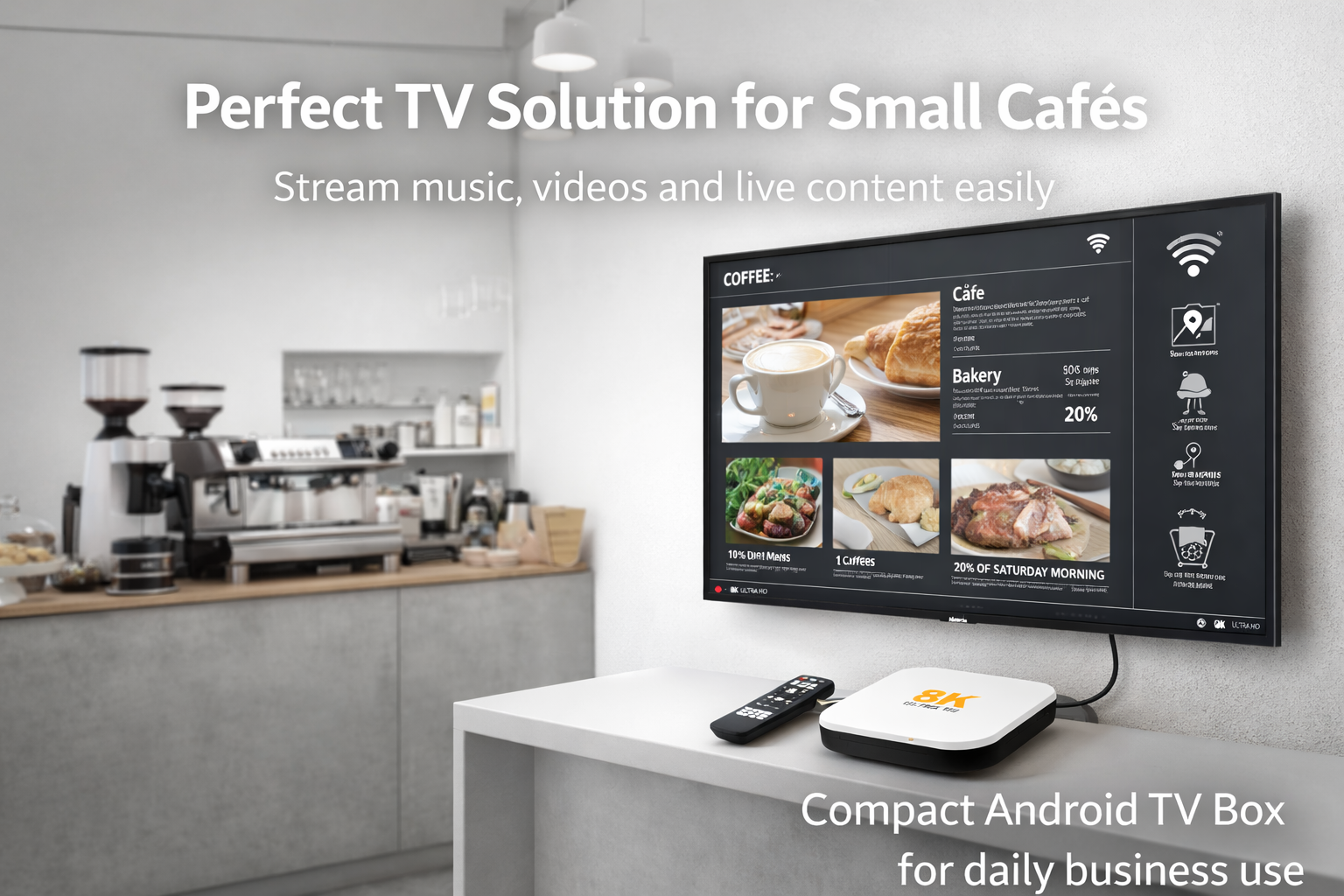 Business-grade Android TV box solutions