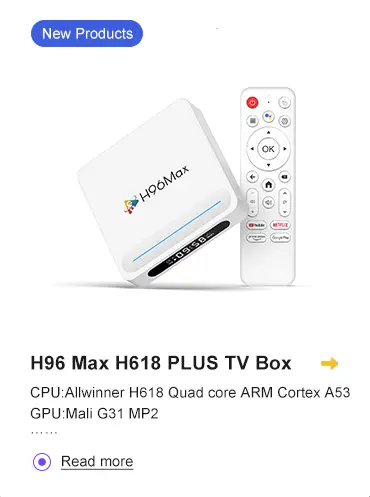 H96 Max H618 TV Box