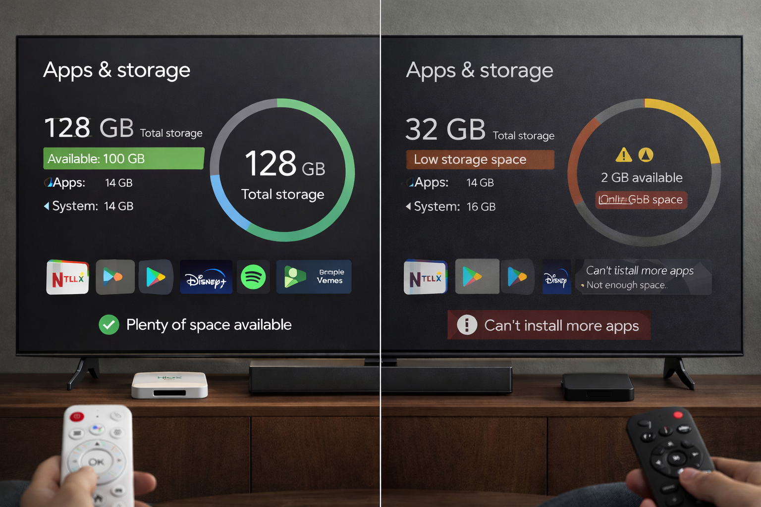 Enterprise Android TV solution built for high-traffic usage