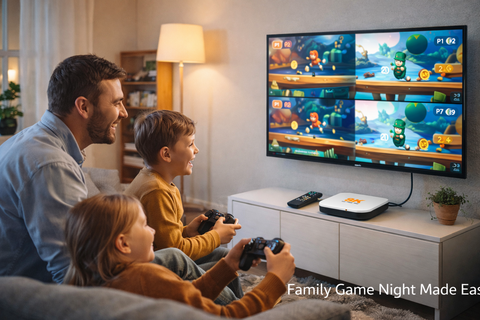 Smart TV box digital signage and control