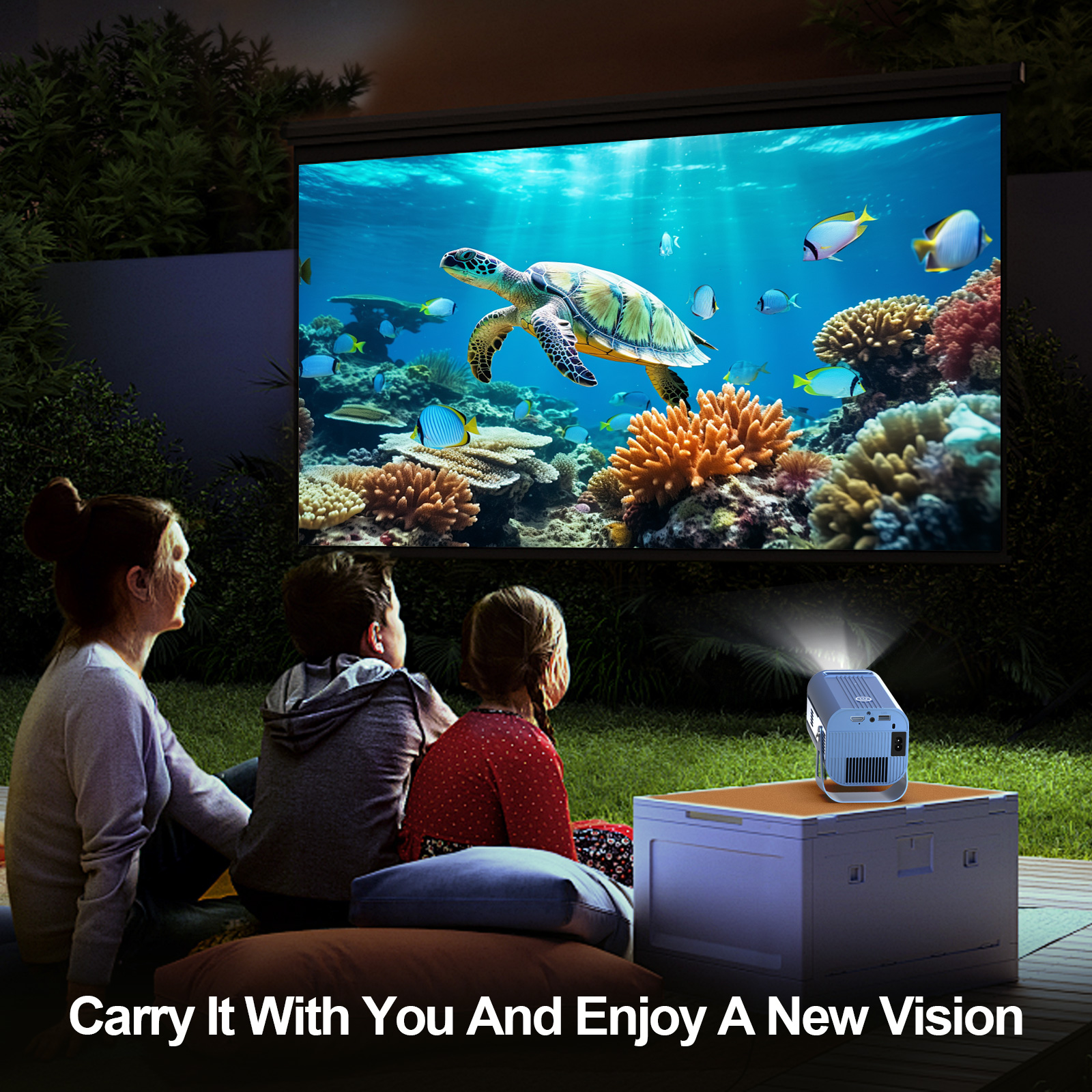 small room projector